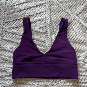 Purple Lululemon Align Sports Bra